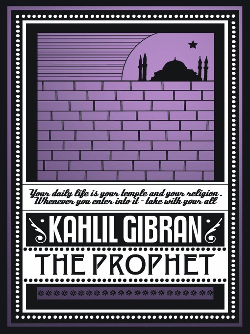 Title details for The Prophet by Kahlil Gibran - Available